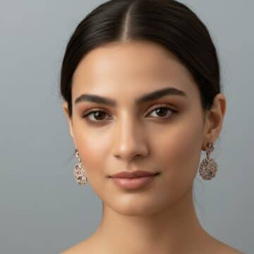 Pendientes Novia modelo Flora - Imagen 3