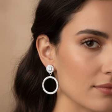 Pendientes para Novia Lyra - Imagen 3