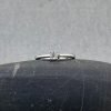 Anillos de compromiso con diamante talla brillante