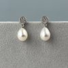 Pendientes cortos Perlas Novia