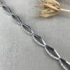 Pulsera Novia Plata Rombo