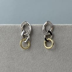 pendientes de plata originales