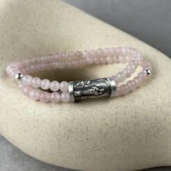 Pulsera de la Virgen del Pilar con piedras naturales