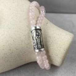 Pulsera de la Virgen del Pilar con piedras naturales