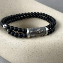 Pulsera de la Virgen del Pilar con piedras naturales