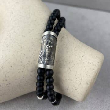 Pulsera de la Virgen del Pilar con piedras naturales