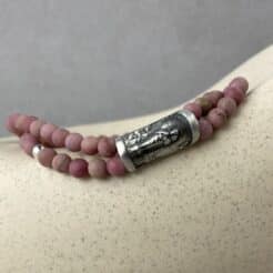 PUlsera de plata de la virgen del pilar