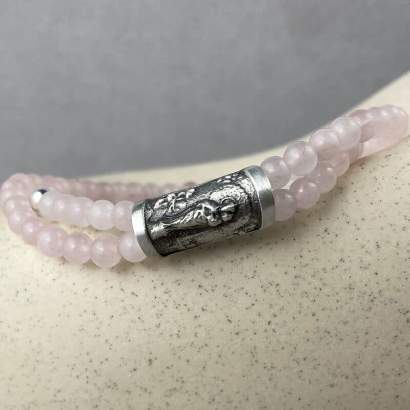 Pulsera de la Virgen del Pilar con piedras naturales