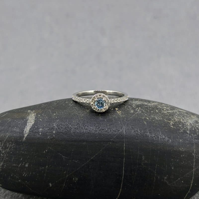 Anillo de compromiso Halley