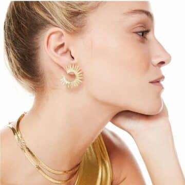 Pendientes de plata Etna - Imagen 2