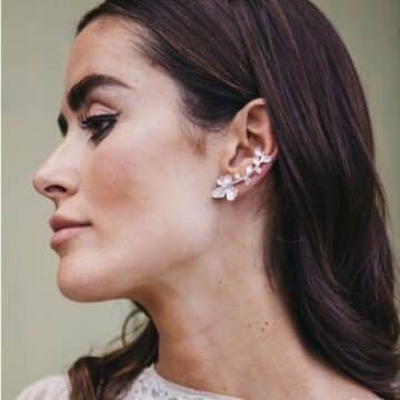 Pendientes de Novia Guipur - Imagen 3