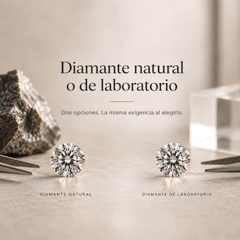 diferencias entre diamante natural y de laboratorio